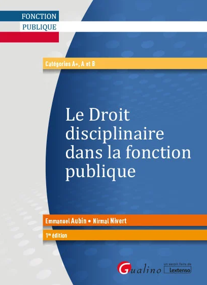 Le Droit Disciplinaire Dans La Fonction Publique Observatoire De L